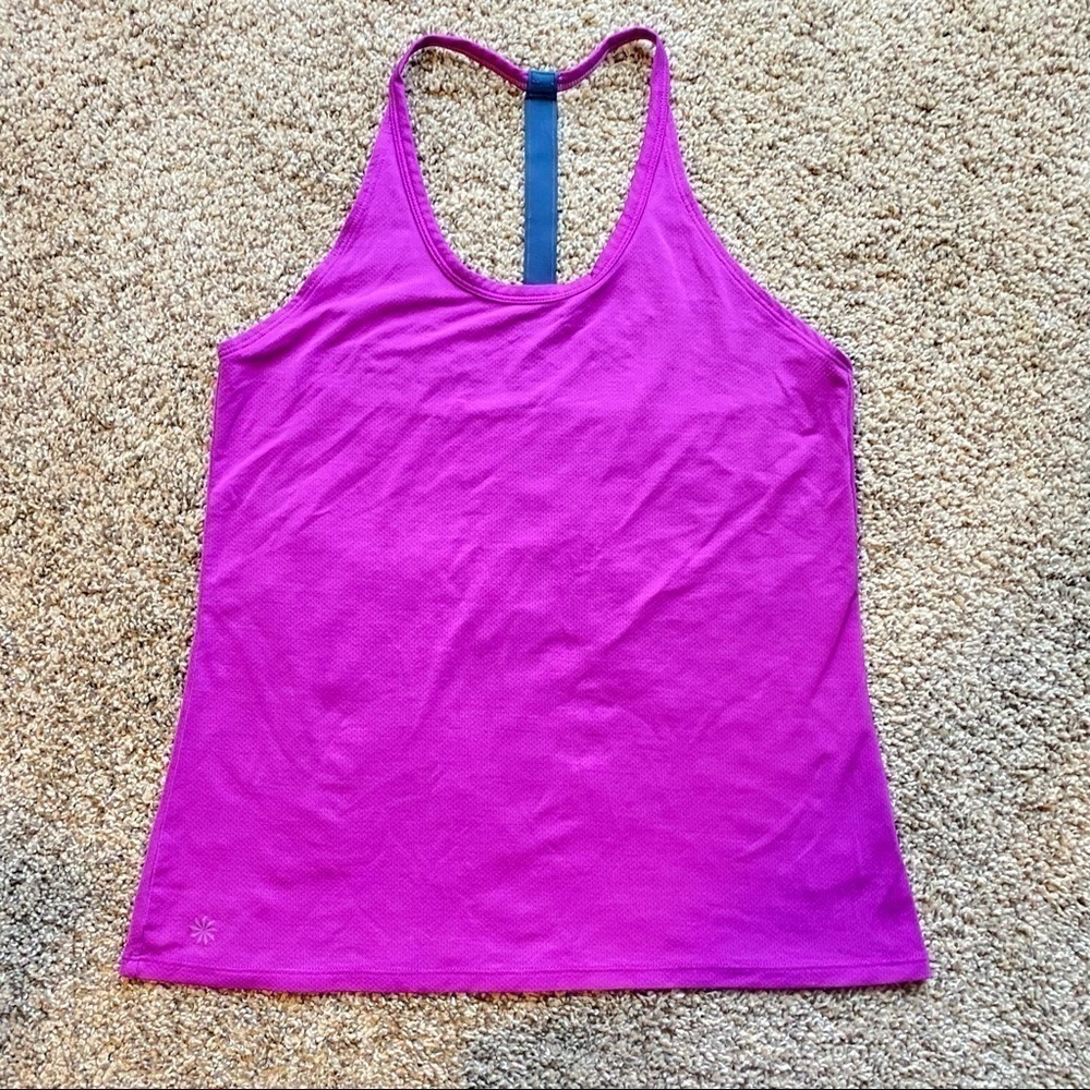 Athleta Purple Tank Top Sz Small - Picture 8 of 8